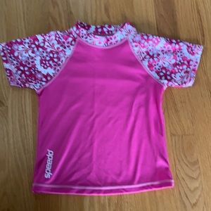 Speedo Girls Swim Shirt